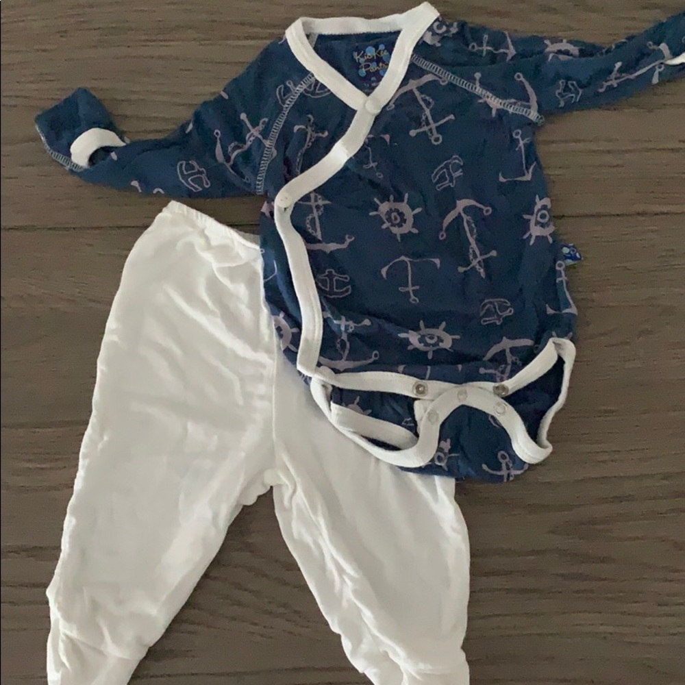 Kickee Pants Set 0-3